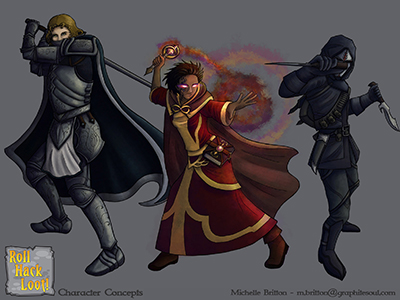 Roll Hack Loot - Character Concepts